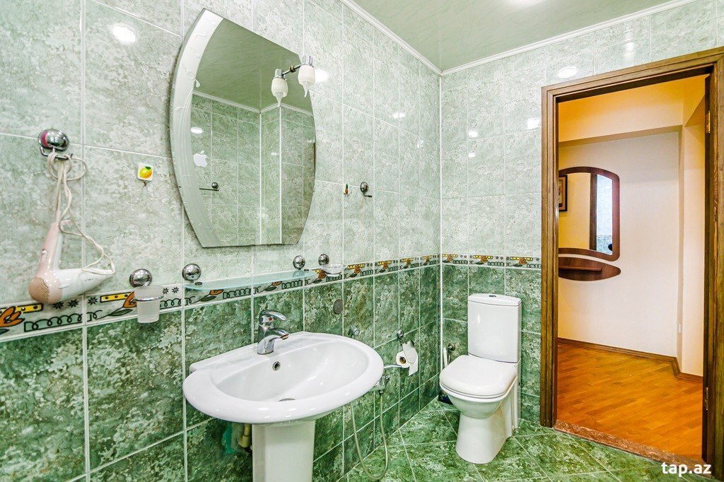 2-otaqlı mənzil kirayə verilir, Sahil m., 54 m² (22)