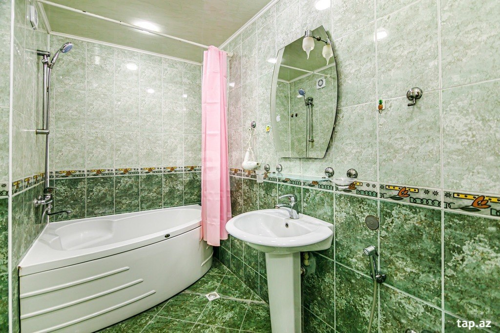 2-otaqlı mənzil kirayə verilir, Sahil m., 54 m² (19)
