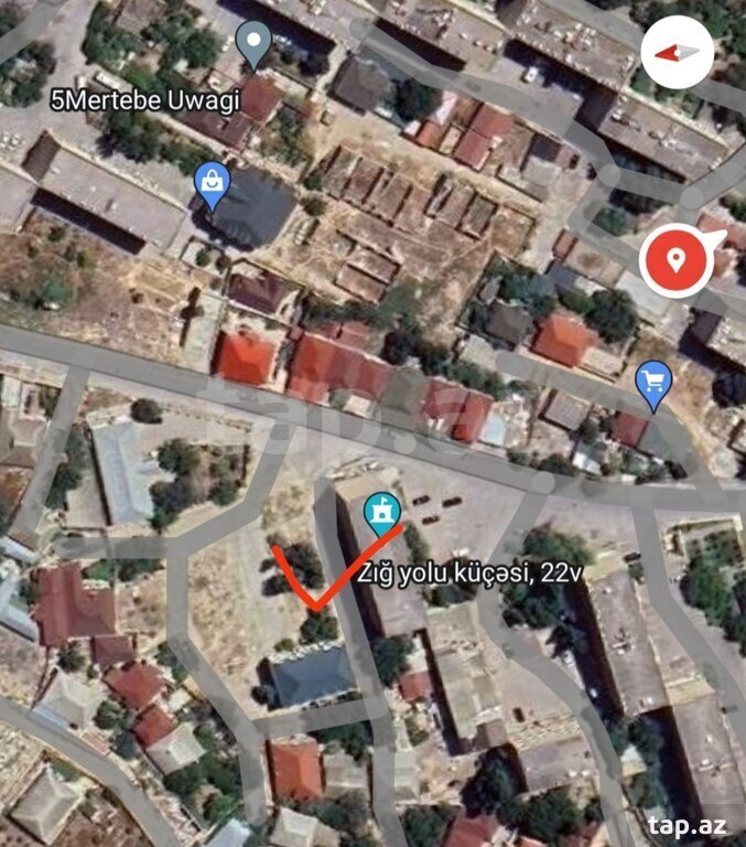 1-otaqlı yeni tikili kirayə verilir, Zığ qəs., 33 m² (9)