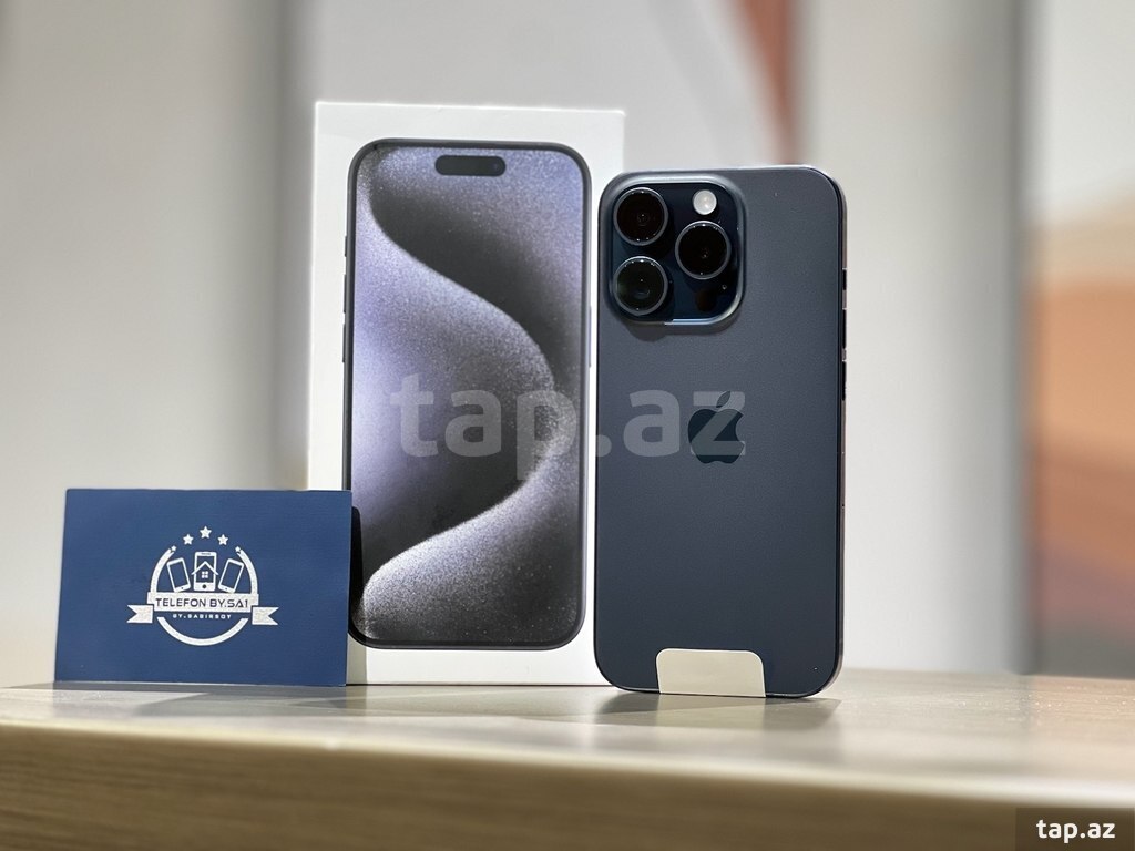 Apple iPhone 15 Pro Blue Titanium 128GB/8GB