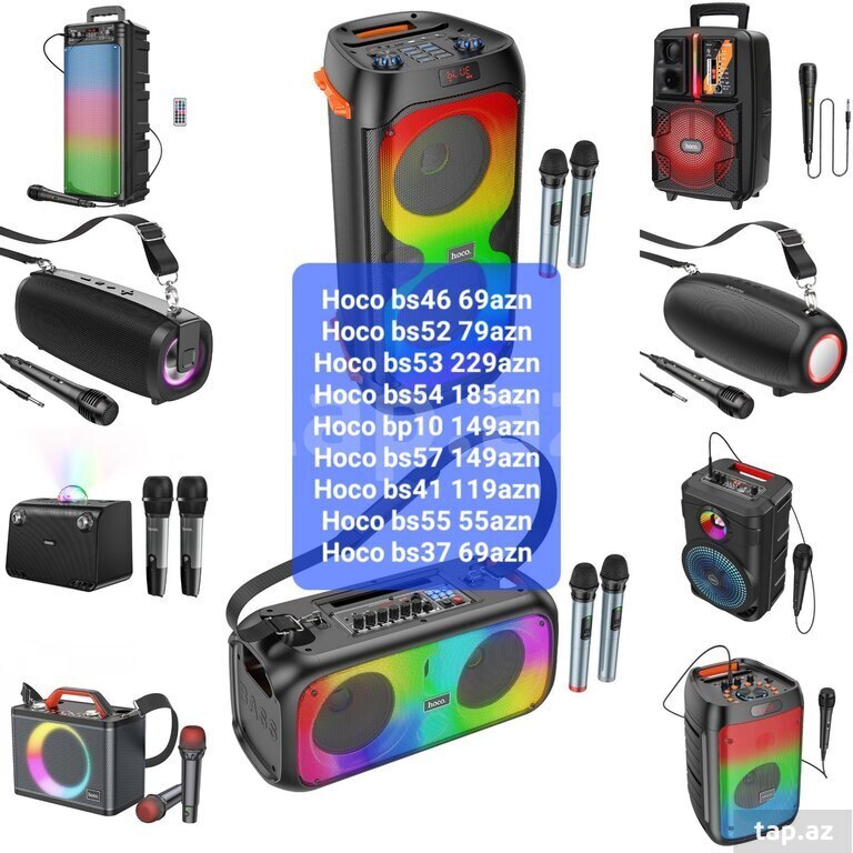 Bluetooth karaoke dinamik "Hoco"