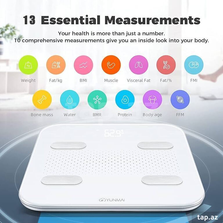 Tərəzi "Yunmai Smart Scale S" (4)