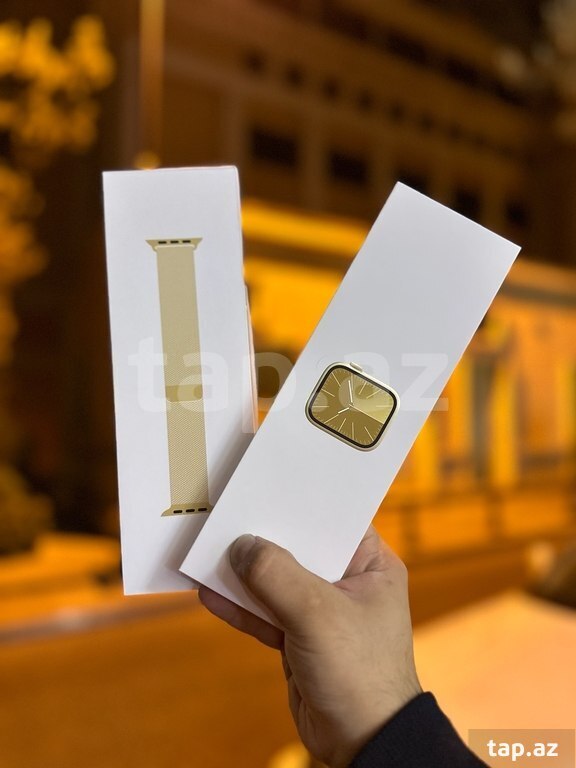Apple Watch Series 9 Steel Gold 45mm