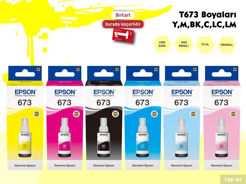 "EPSON 673" boyası