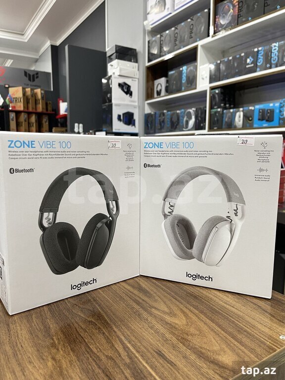 Logitech Zone Vibe 100 Off Wireless Headset