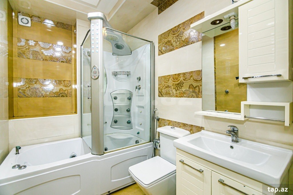 4-otaqlı mənzil kirayə verilir, Sahil m., 157 m² (18)