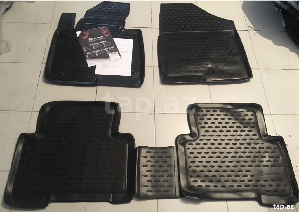 "Hyundai Santa Fe 2012-2017" poliuretan ayaqaltıları