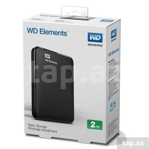 External HDD "WD Elements 2 TB USB 3.0" (2)