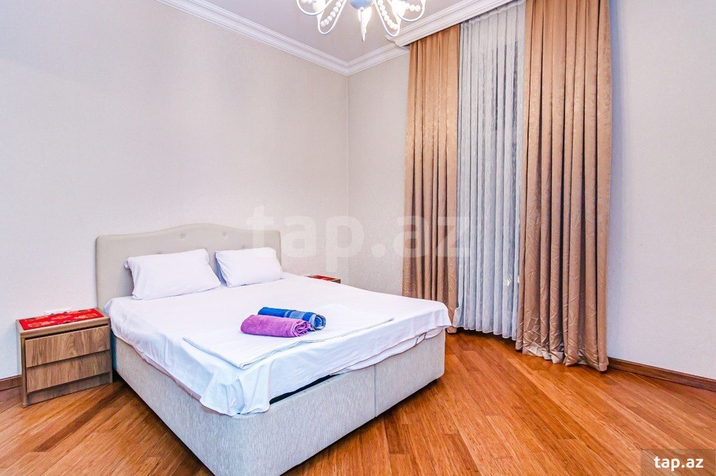 2-otaqlı mənzil kirayə verilir, Sahil m., 80 m² (7)