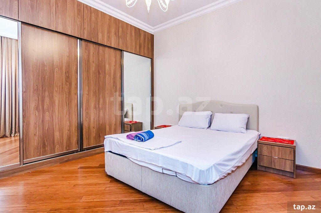 2-otaqlı mənzil kirayə verilir, Sahil m., 80 m² (8)