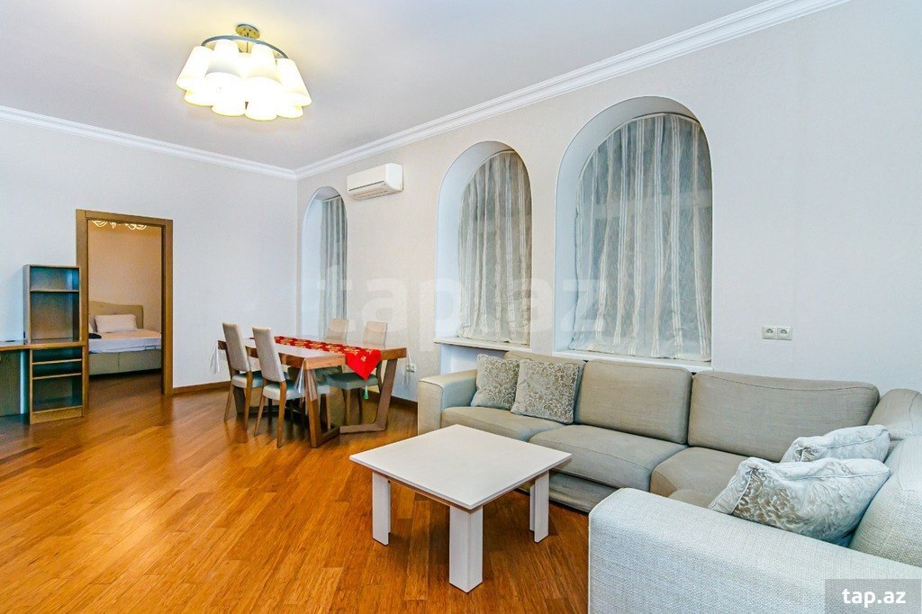 2-otaqlı mənzil kirayə verilir, Sahil m., 80 m² (13)