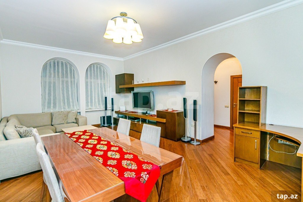 2-otaqlı mənzil kirayə verilir, Sahil m., 80 m² (10)