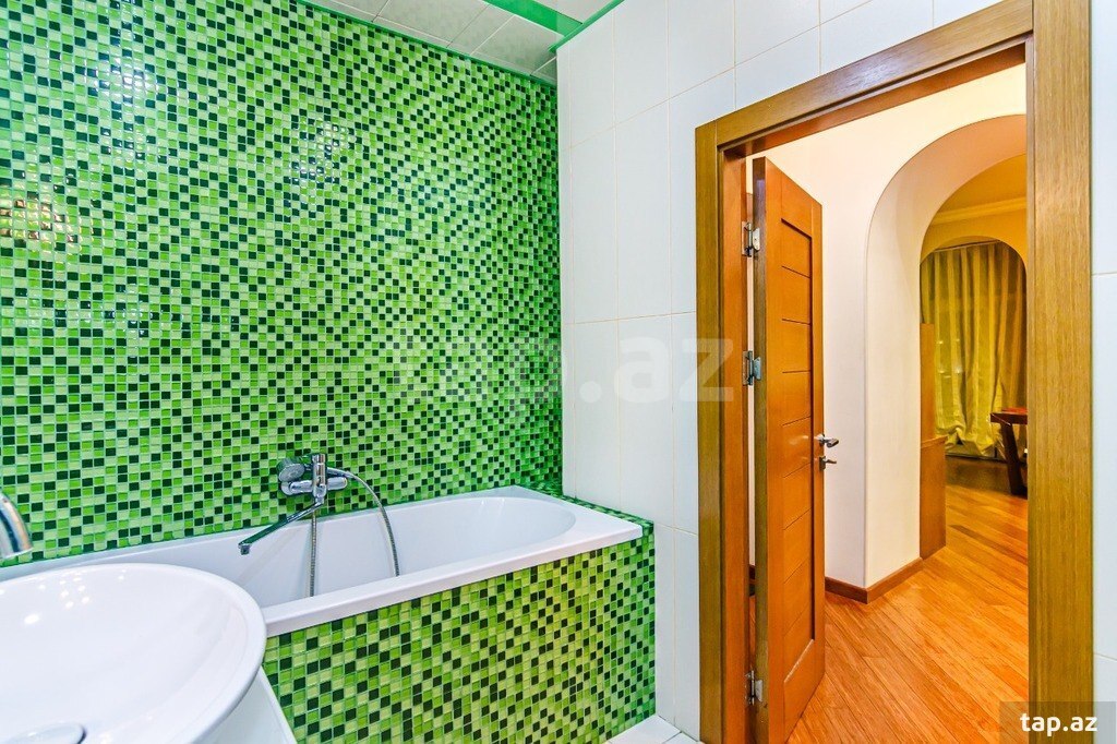 2-otaqlı mənzil kirayə verilir, Sahil m., 80 m² (22)
