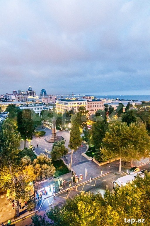 2-otaqlı mənzil kirayə verilir, Sahil m., 80 m² (24)