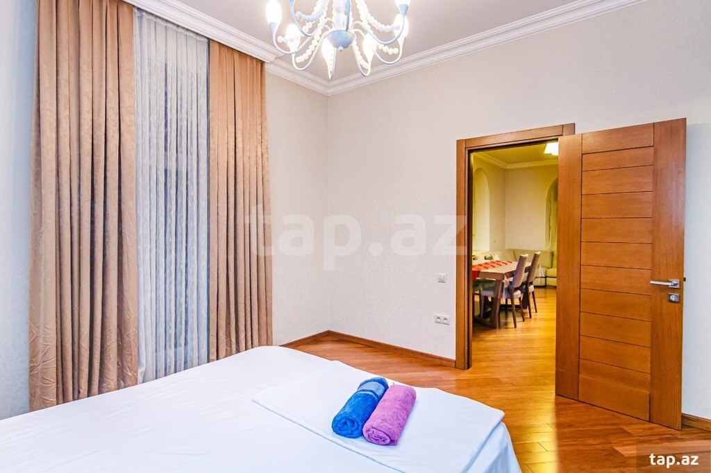 2-otaqlı mənzil kirayə verilir, Sahil m., 80 m² (4)