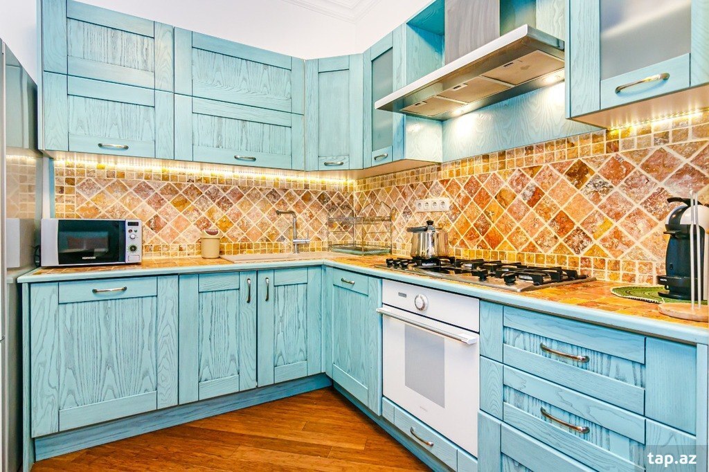 2-otaqlı mənzil kirayə verilir, Sahil m., 80 m² (5)