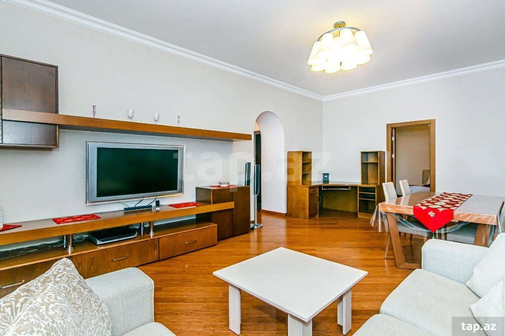 2-otaqlı mənzil kirayə verilir, Sahil m., 80 m² (2)