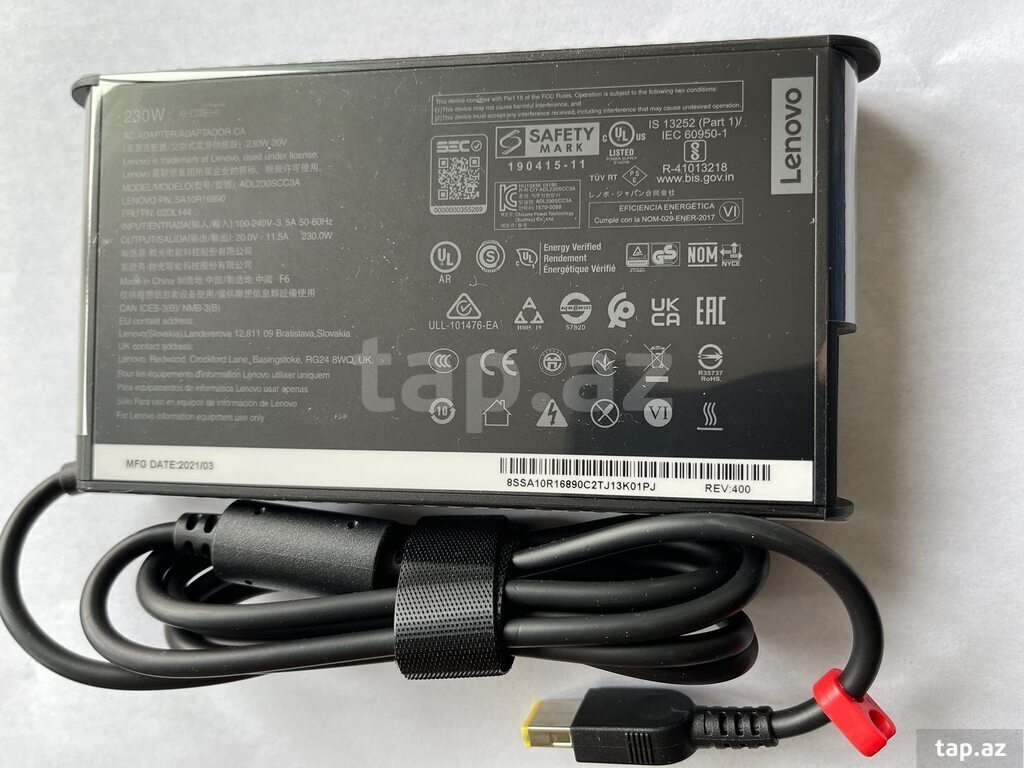 "Lenovo Legion 230W" adapteri