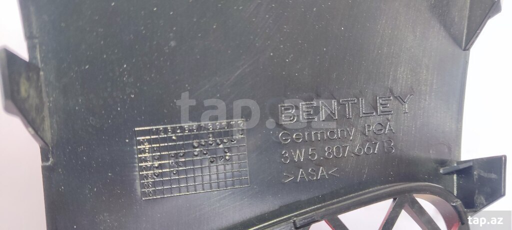 "Bentley Continental" buferin aşağı barmaqlıqları (3)