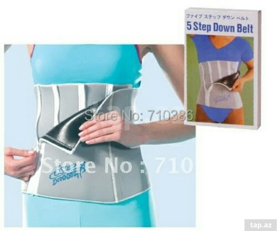 Arıqladıcı kəmər "Sibote 5 Step Down Belt -Slimmer Belt With Zipper" (3)