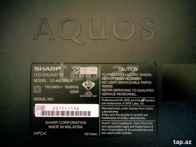 Televizor "Sharp" (6)
