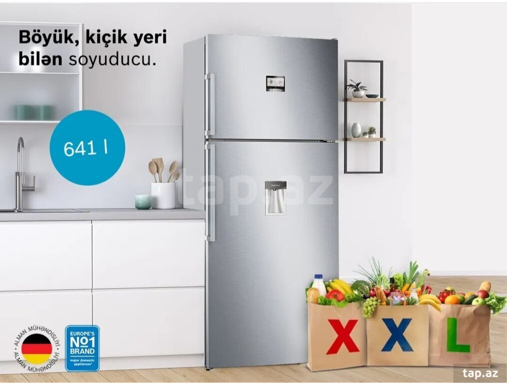 Soyuducu "BOSCH KDD86AI304"