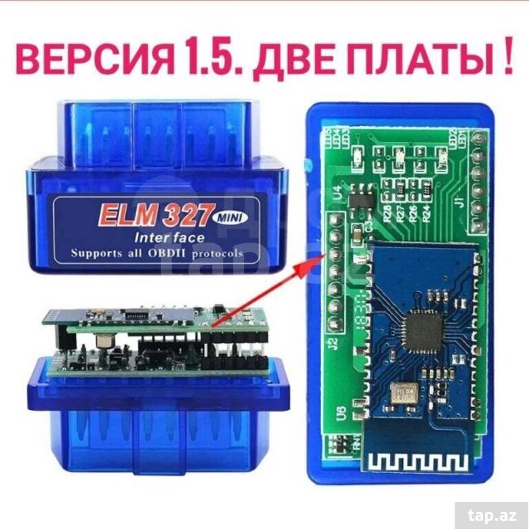 "Obd elm 327" avtodiqnostika cihazı