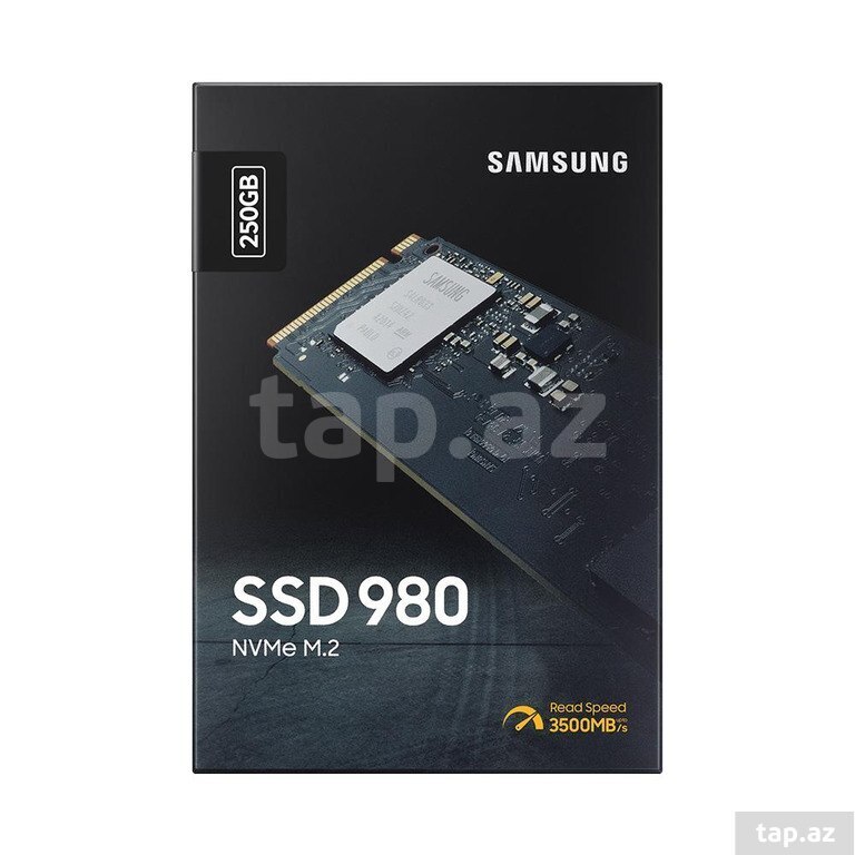 Sərt disk SSD "M2 SSD Samsung 980 250GB NVMe PCIe 2280"