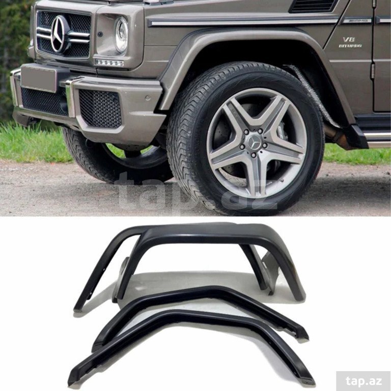 "Mercedes W463" qanadın spoilerləri