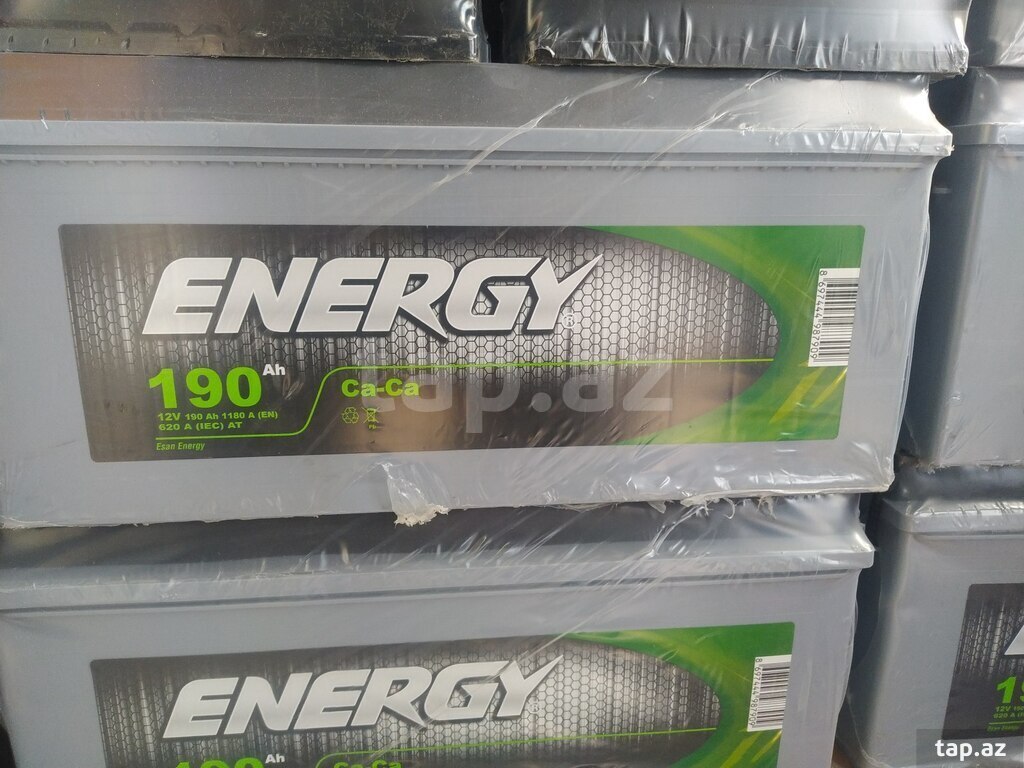 Akkumulyator "Energy 12 v 190 ah"