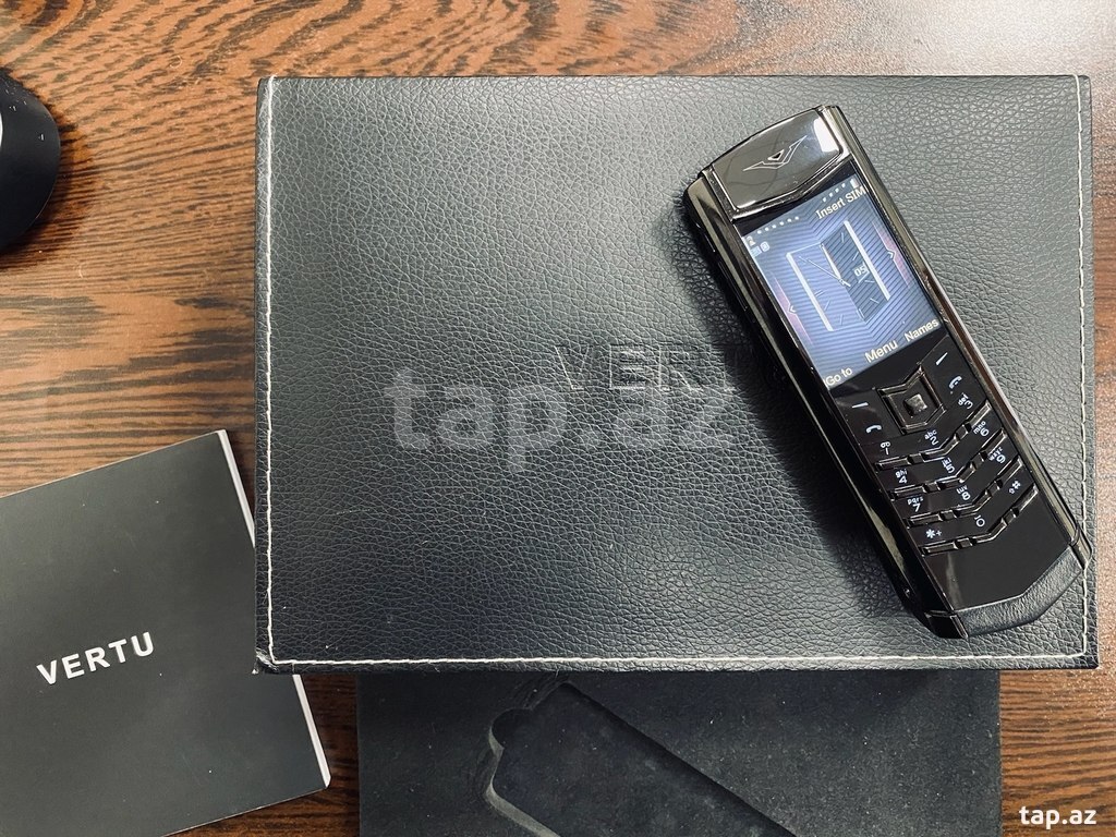 Vertu Signature S Design Pure Black 4GB — Баку, Азербайджан — Tap.Az