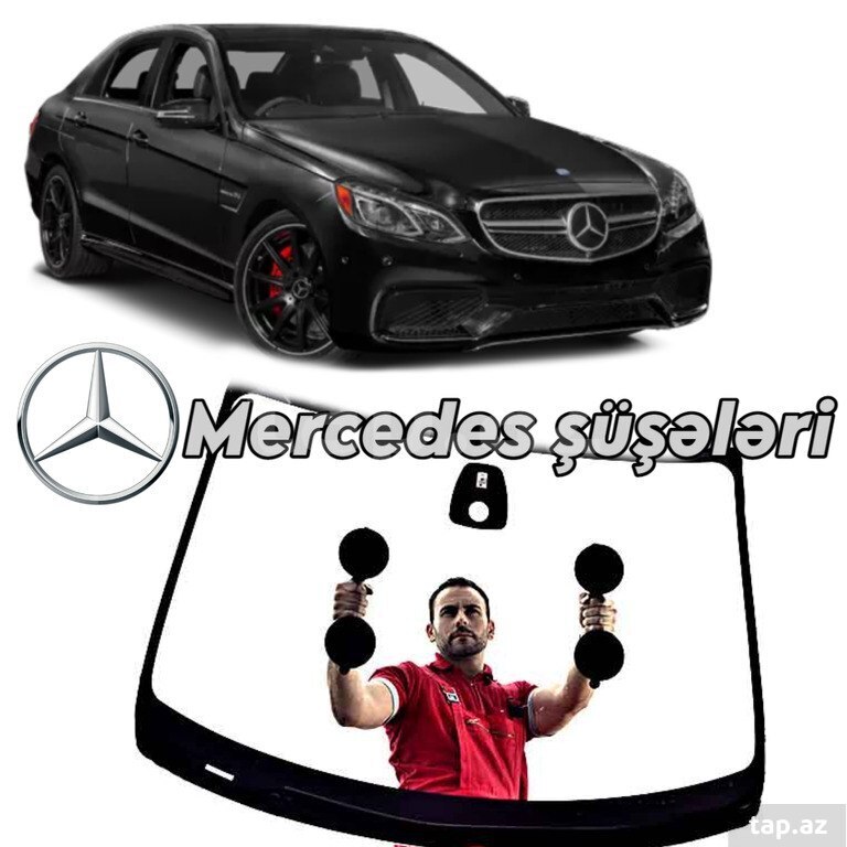 "Mercedes" ön şüşələri 