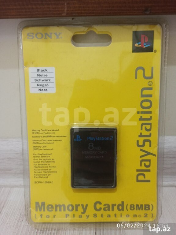 "Sony PlayStation 2" üçün yaddaş kartı