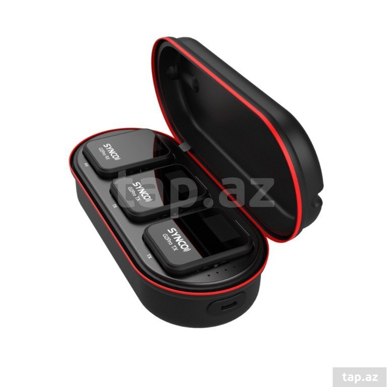 “Synco G2 A2 Pro” simsiz yaxa mikrofonu (2 nəfərlik) (2)