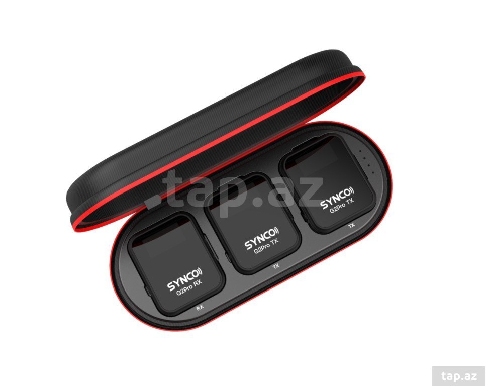 “Synco G2 A2 Pro” simsiz yaxa mikrofonu (2 nəfərlik)
