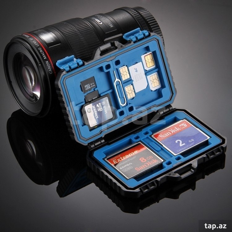 “Puluz PU5002” Yaddaş kartları üçün saxlama qabı (11)