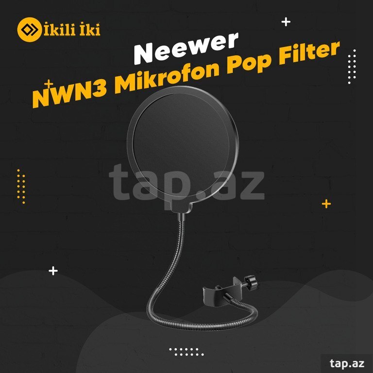 "Neewer NWN3" mikrofon pop filteri
