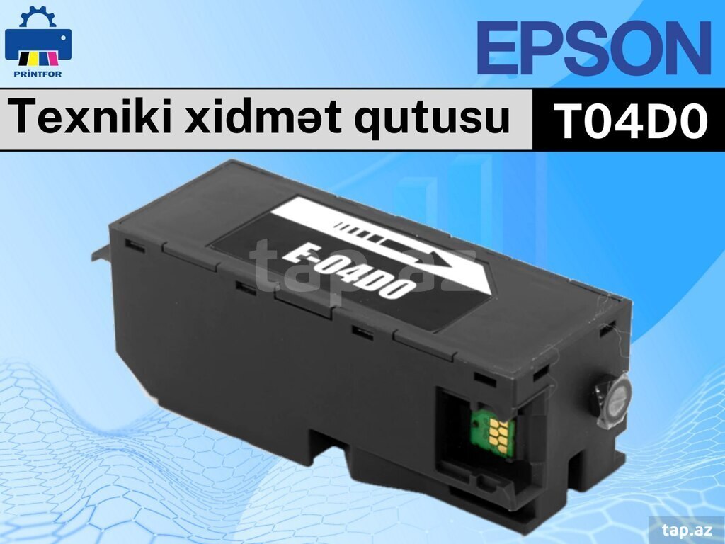 Epson texniki xidmət qutusu "04D0"