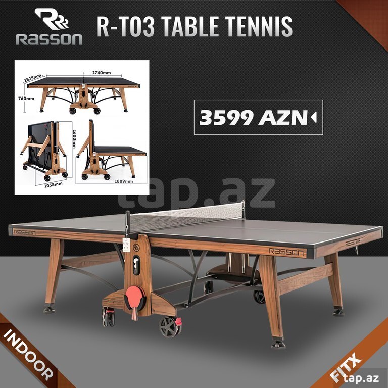 Tennis masaları "Volks, Donic, Ferro" (19)