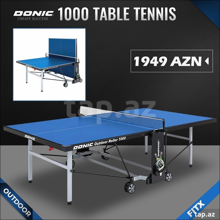 Tennis masaları "Volks, Donic, Ferro" (13)