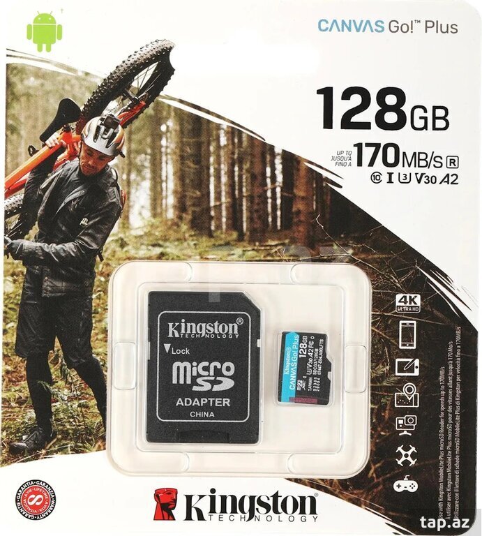 Mikro SD card Kingston Canvas Select Plus (5)