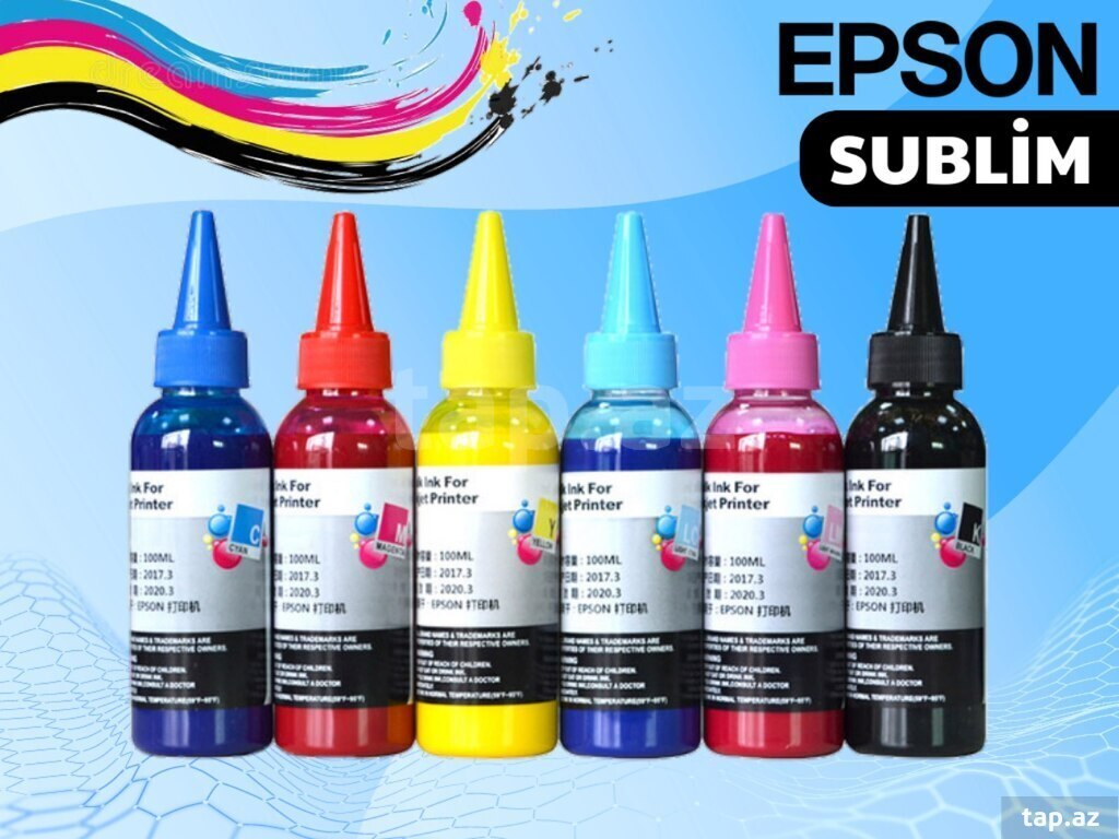 "Epson sublimasiya" mürəkkəbi