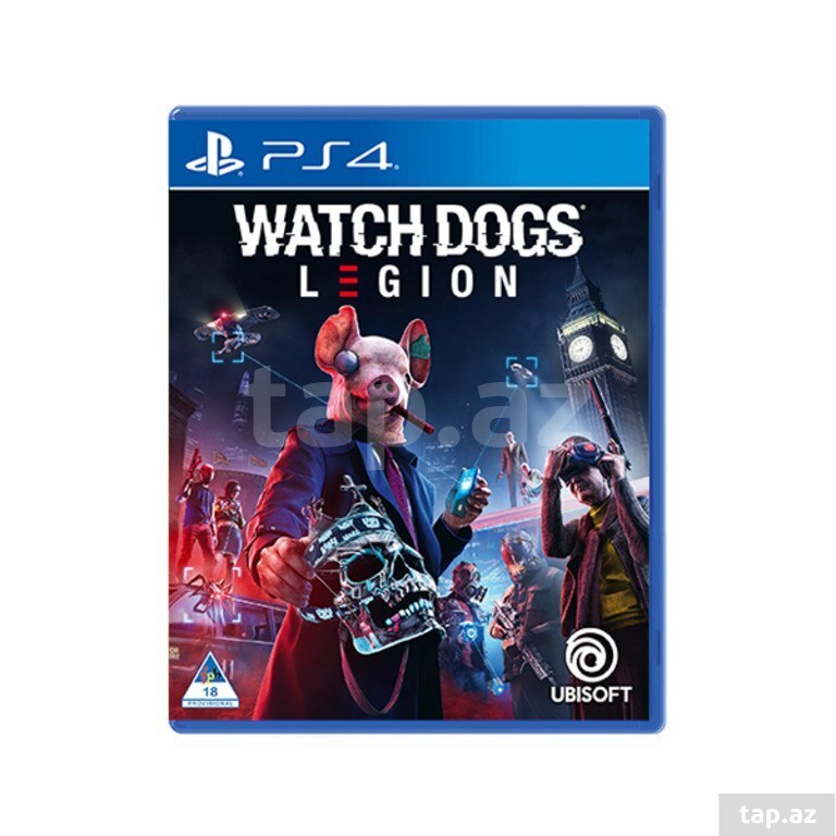 PS4 üçün "Watch Dogs Legion" oyun diski
