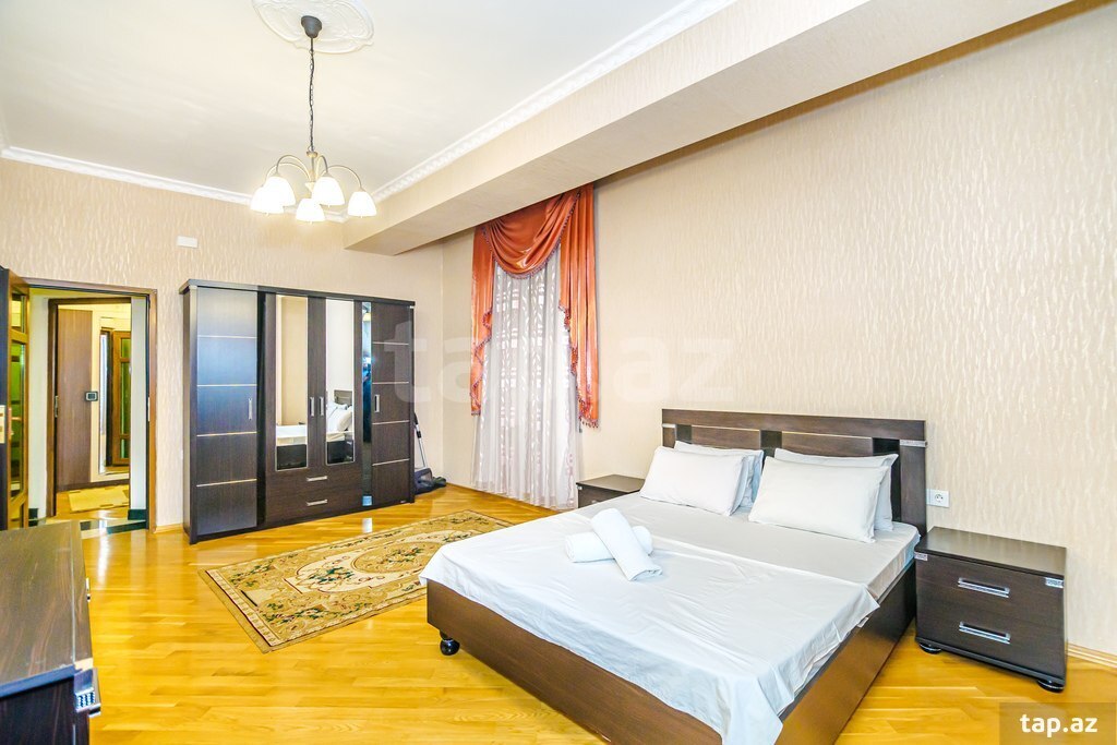 3-otaqlı yeni tikili kirayə verilir, Rəşid Behbudov küç., 140 m² (15)