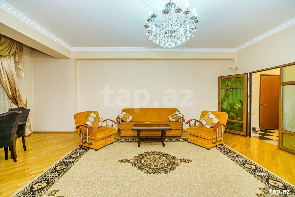 3-otaqlı yeni tikili kirayə verilir, Rəşid Behbudov küç., 140 m²