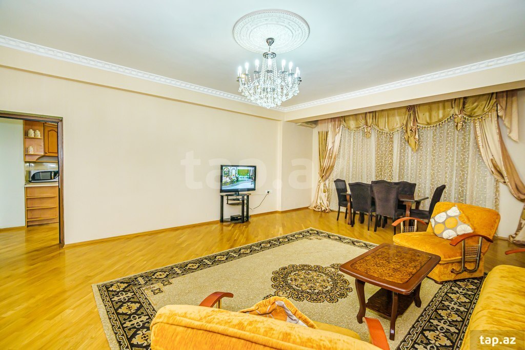 3-otaqlı yeni tikili kirayə verilir, Rəşid Behbudov küç., 140 m² (9)