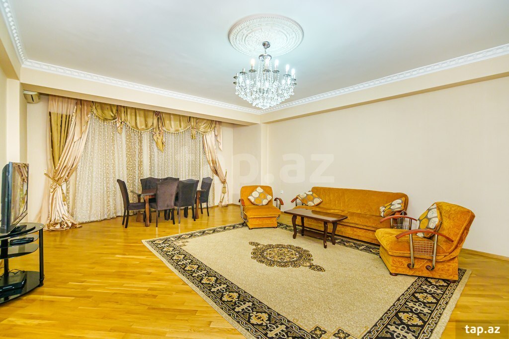 3-otaqlı yeni tikili kirayə verilir, Rəşid Behbudov küç., 140 m² (2)