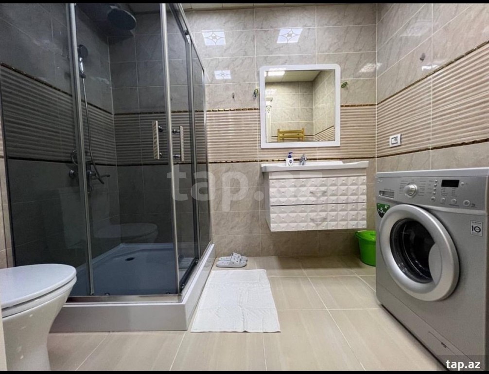 2-otaqlı yeni tikili kirayə verilir, Xətai r., 85 m² (9)