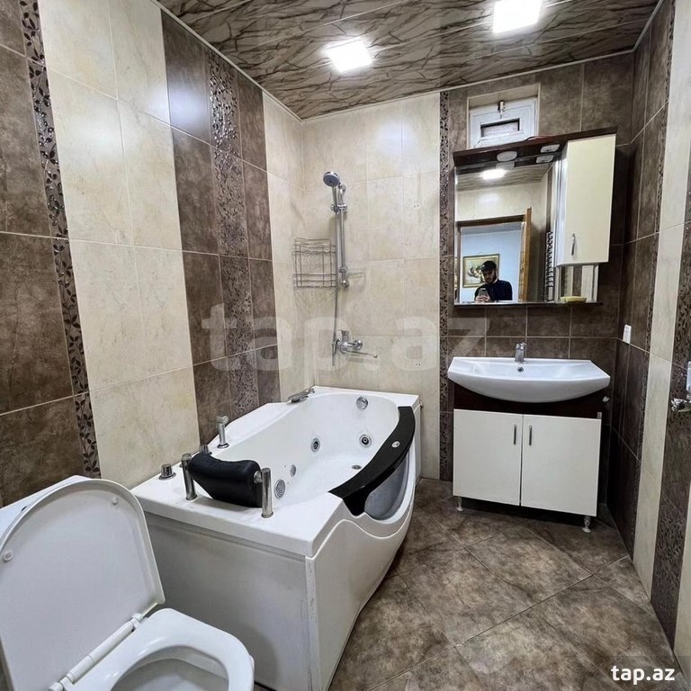 2-otaqlı yeni tikili kirayə verilir, Sahil m., 80 m² (7)