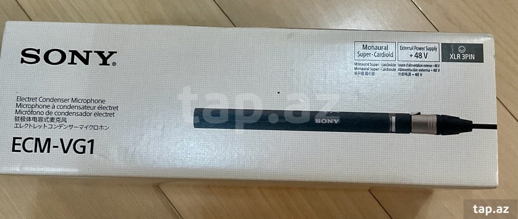 "Sony ECM-VG1" çəkiliş mikrofonu (2)